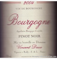 Vincent Daux Pinot Noir