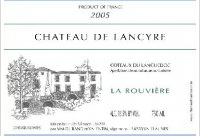 Château de Lancyre - La Rouvière