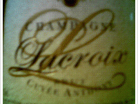 Lacroix - Brut - Cuvée Anthony