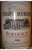 Château Champ de Bourgeois