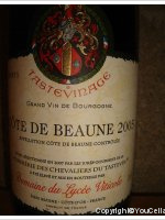 Domaine du Lycée Viticole - Tastevinage
