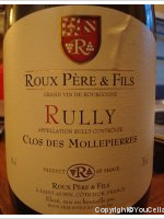 Roux Père et Fils, Clos des Mollepierres