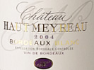 Château Haut Meyreau