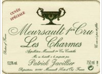 Patrick Javillier - 1er Cru Les Charmes
