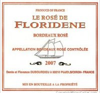 Le Rosé de Floridène