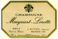 Macquart Lorette - Brut 1er Cru Réserve