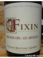 Domaine Berthaut - 1er cru - Les Arvelets