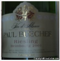 Paul Buecher Riesling Heimbourg