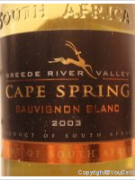 Cape Spring - Sauvignon Blanc