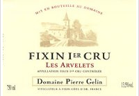 Domaine Pierre Gelin - 1er Cru Les Arvelets