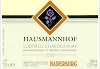Haderburg - Hausmannhof Chardonnay