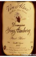 Domaine Yves Amberg - Vieilles Vignes