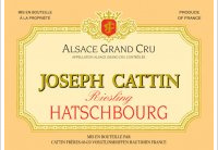 Joseph Cattin, Riesling Grand Cru Hatschbourg