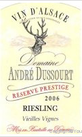 Domaine André Dussourt - Vieilles Vignes - Réserve - Prestige