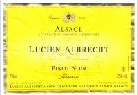 Lucien Albrecht - Réserve
