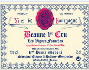 Veuve Henry Moroni - 1er Cru Les Vignes Franches