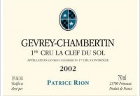 Domaine Michèle et Patrice Rion - 1er Cru - La Clef de Sol