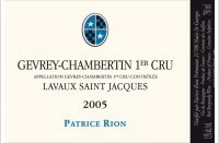 Domaine Michèle et Patrice Rion - 1er Cru Lavaux Saint Jacques