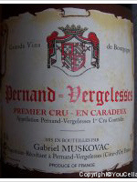Gabriel Muskovac, Premier Cru En Caradeux