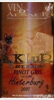 Albert Klur - Hinterbourg