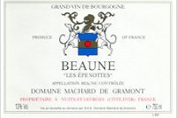 Domaine Machard de Gramont - Les Epenottes