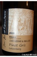 Jean Louis et Fabienne Mann Pinot Gris Letzenberg