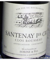 Sorine & Fils - 1er Cru Clos Rousseau