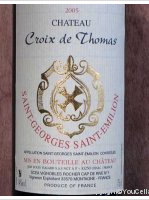 Château Croix de Thomas