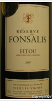 Réserve de Fonsalis Vieilles Vignes