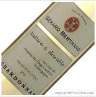 Gérard Bertrand - Nature et Durable - Chardonnay