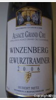 Hubert Metz - Grand Cru Winzenberg