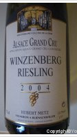 Hubert Metz - Grand Cru Winzenberg