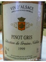 Pierre Ritzenthaler Pinot Gris Sélection de Grains Nobles