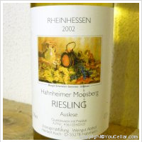 Hahnheimer Moosberg Riesling Auslese