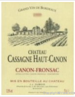 Château Cassagne Haut Canon