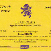 Bruno Debize -Tête de cuvée