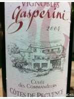 Vignobles Gasperini - Cuvée des Commandeurs