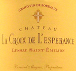 Château La Croix de l'Esperance