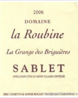 Domaine La Roubine Cuvée La Grange des Briguières