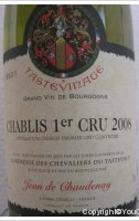 Jean de Chaudenay, Tastevinage Premier Cru