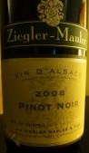 Ziegler Mauler Pinot Noir