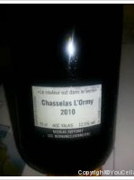 Nicolas Zufferey - Chasselas L'Ormy