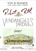 Robert Roth - Vendanges Tardives