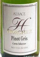 Horcher Pinot Gris Cuvée Sélection
