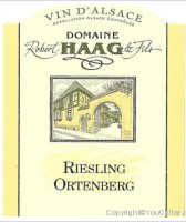 Domaine Robert Haag et Fils - Ortenberg