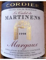 Le cadet de Martinens