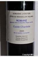 Domaine Lheritier Romani Cuvée Charlotte