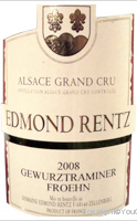 Edmond Rentz - Grand Cru Froehn