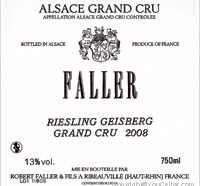 Faller - Grand Cru Geisberg 