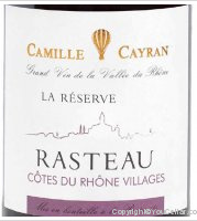 Camille Cayran, La Réserve